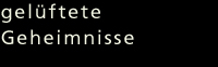 Geheimnisse
