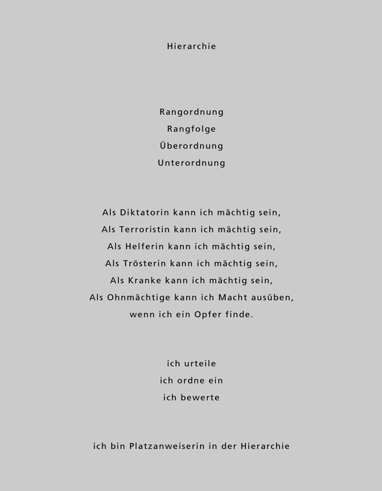 Text: Thema Hierarchie